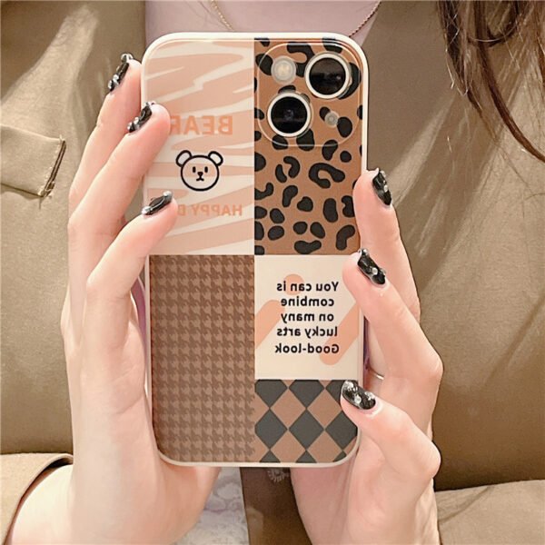 Zhitai Applicable Apple Mobile Phone Case 14 Rubik's Cube Case for iphone13pro Leopard Print Puzzle xsmax678plus