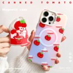 Caseall iPhone case for 13 magnetic matte laser 12 Apple 16Pro bracket Huawei mate60