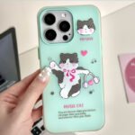 Caseall Apple 16pro mobile phone case skin jelly 15 for 12 cartoon 11 generation hair iPhone14promax