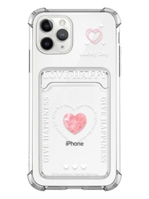 Zhitai iPhone15Pro Love Apple 14 for 13Promax Card Case XR 78plus