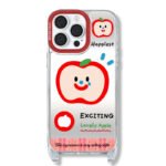 Zhitai iPhone16pro is suitable for 13 lanyard mirror shell 14promax cartoon 12 apple 16 mobile phone shell