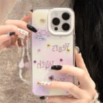 Zitai iphone15Pro Apple phone case protective cover 13Promax/16 three-in-one acrylic 12 bracelet