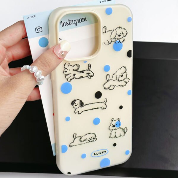 Caseall Apple 16promax Phone Case iPhone14pro for 12 Cartoon 11 Generation Hair Sense Jelly 15