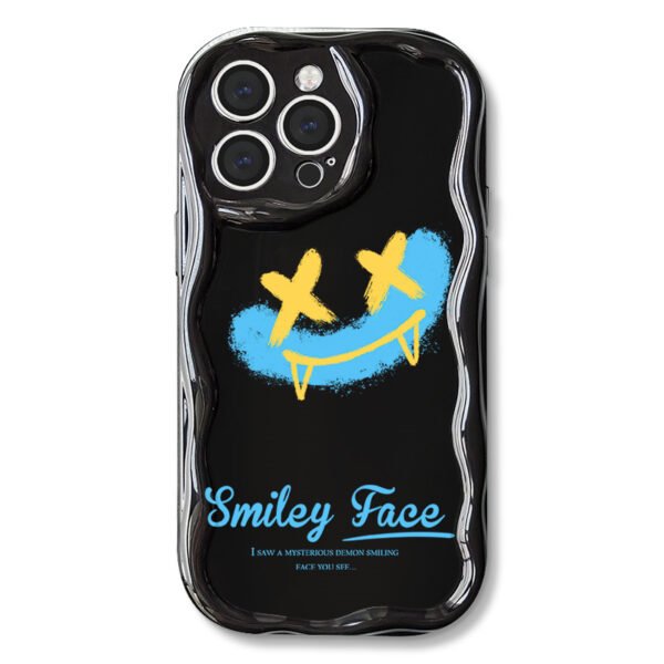 Caseall iphone15pro all-inclusive funny phone case for Apple 14 11 cream pattern 11 bracelet 13 all-inclusive applicable