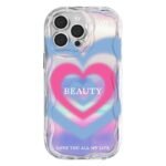 Caseall iPhone16Promax mobile phone case 14 is suitable for Apple 15 cream pattern 12 mobile phone chain 78plus