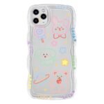 Zhitai Cartoon iphone Phone Case 14Pro Acrylic Lace Apple 13 Silicone 11Pro Cartoon xs