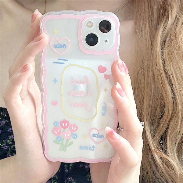 Zitai for iphone15 Apple 14Promax colorful tulip xsmax big wave phone case 678