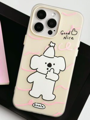 Caseall iPhone16promax Skin Jelly 15pro for Apple 13 Phone Shell 12 Cartoon 14 generation hair