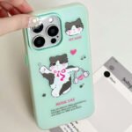 Caseall Apple 16pro mobile phone case skin jelly 15 for 12 cartoon 11 generation hair iPhone14promax